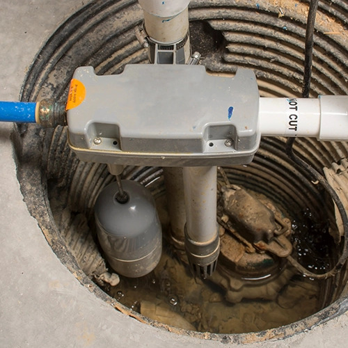 A sump pump